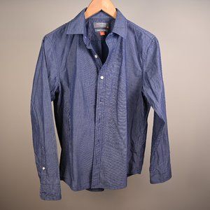 Men's Long Sleeve Cotton Button Down Shirt- Size Small